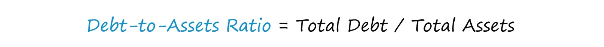 Debt-to-Assets Formula